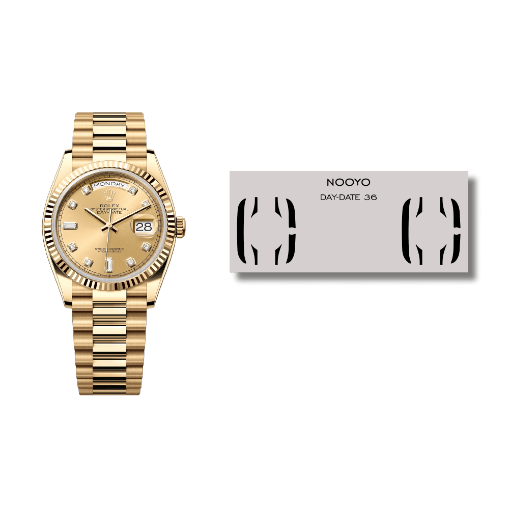Schutzfolie Rolex Day-Date 36 NOOYO Protect your watch