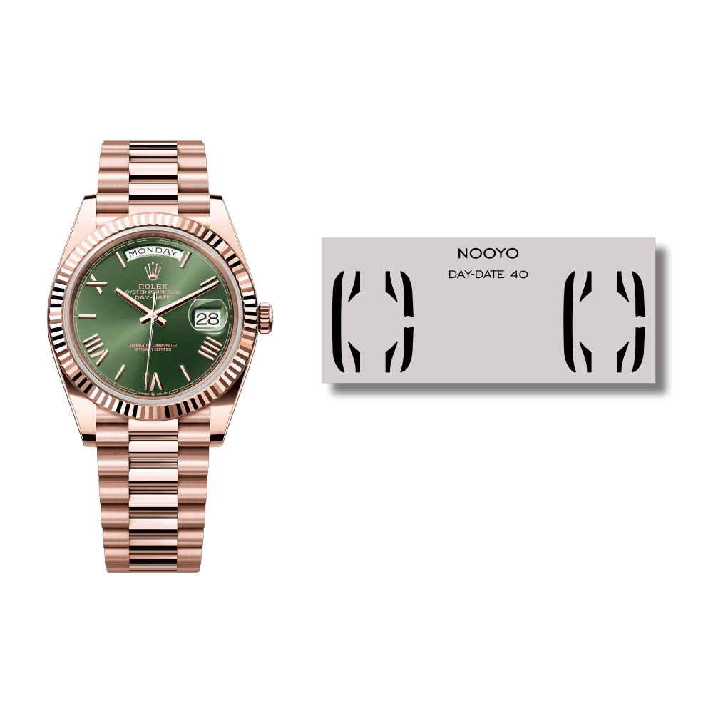 Schutzfolie Rolex Day-Date 40 NOOYO Protect your watch