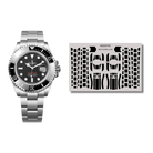Schutzfolie Rolex Sea-Dweller Deapsea Vorderseite NOOYO Protect your watch