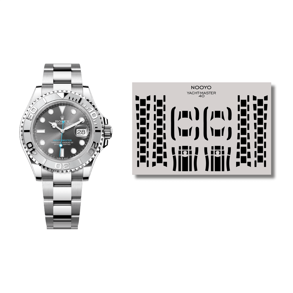 Schutzfolie NOOYO Protect your Watch Rolex Yacht-Master 40