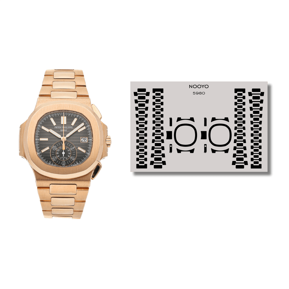 Schutzfolie Patek Philippe 5980 NOOYO Protect your watch 